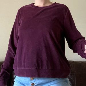 Burgundy Sweatshirt